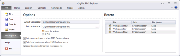 Managing Workspaces